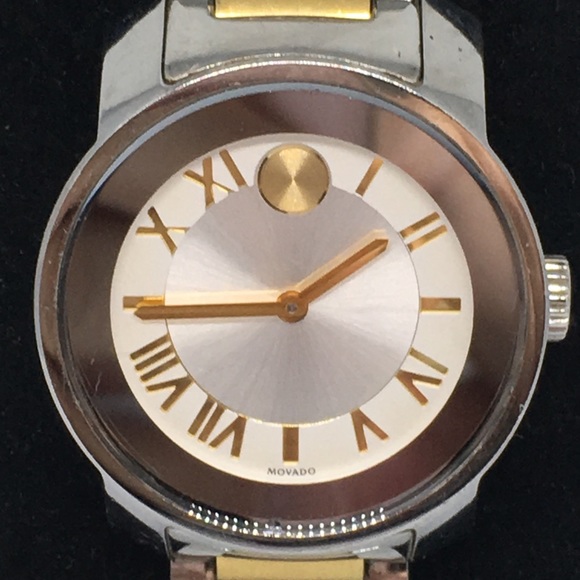 Beautiful Women’s Movado Bold Two Tone Watch - Picture 2 of 6